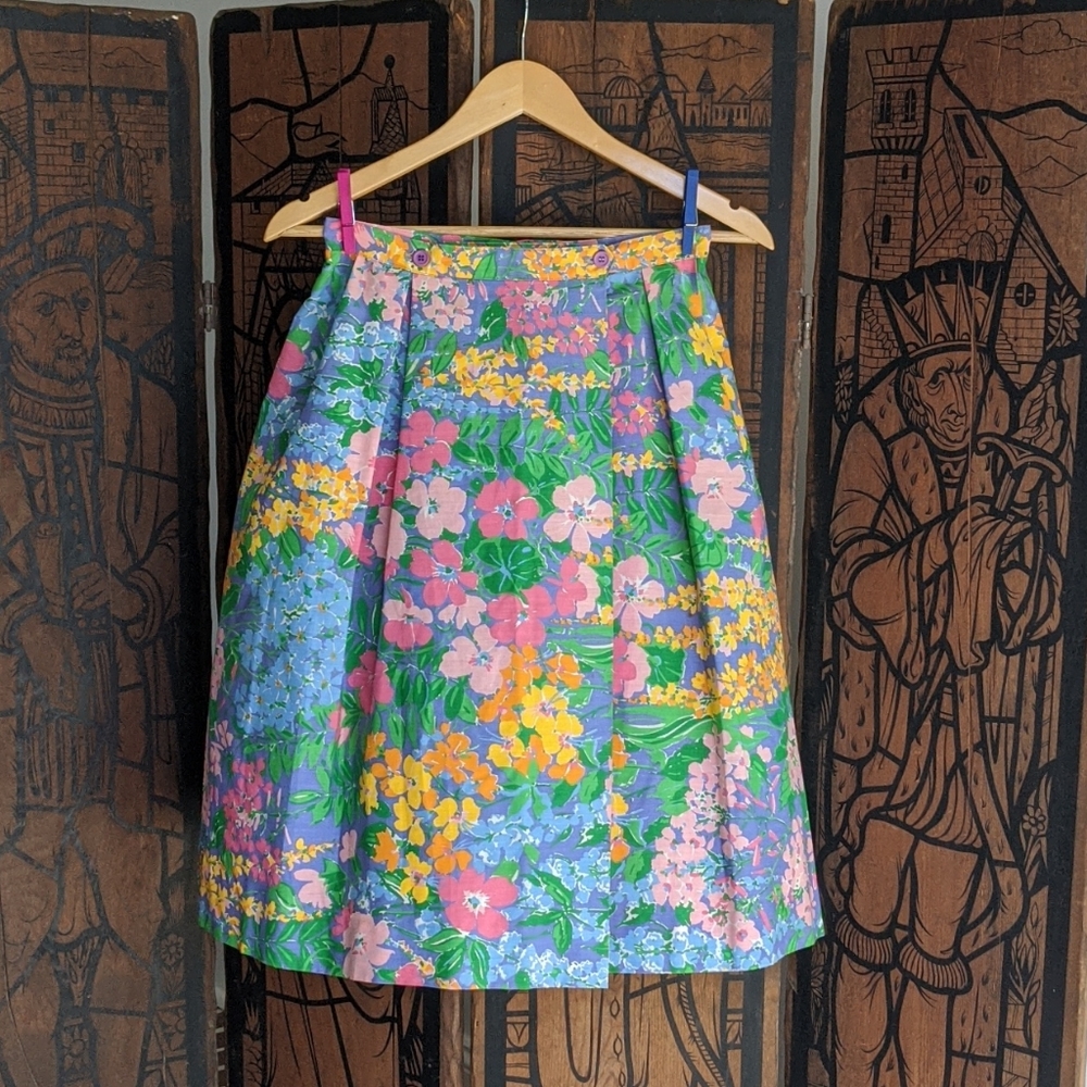 Vintage Tea Length Skirt